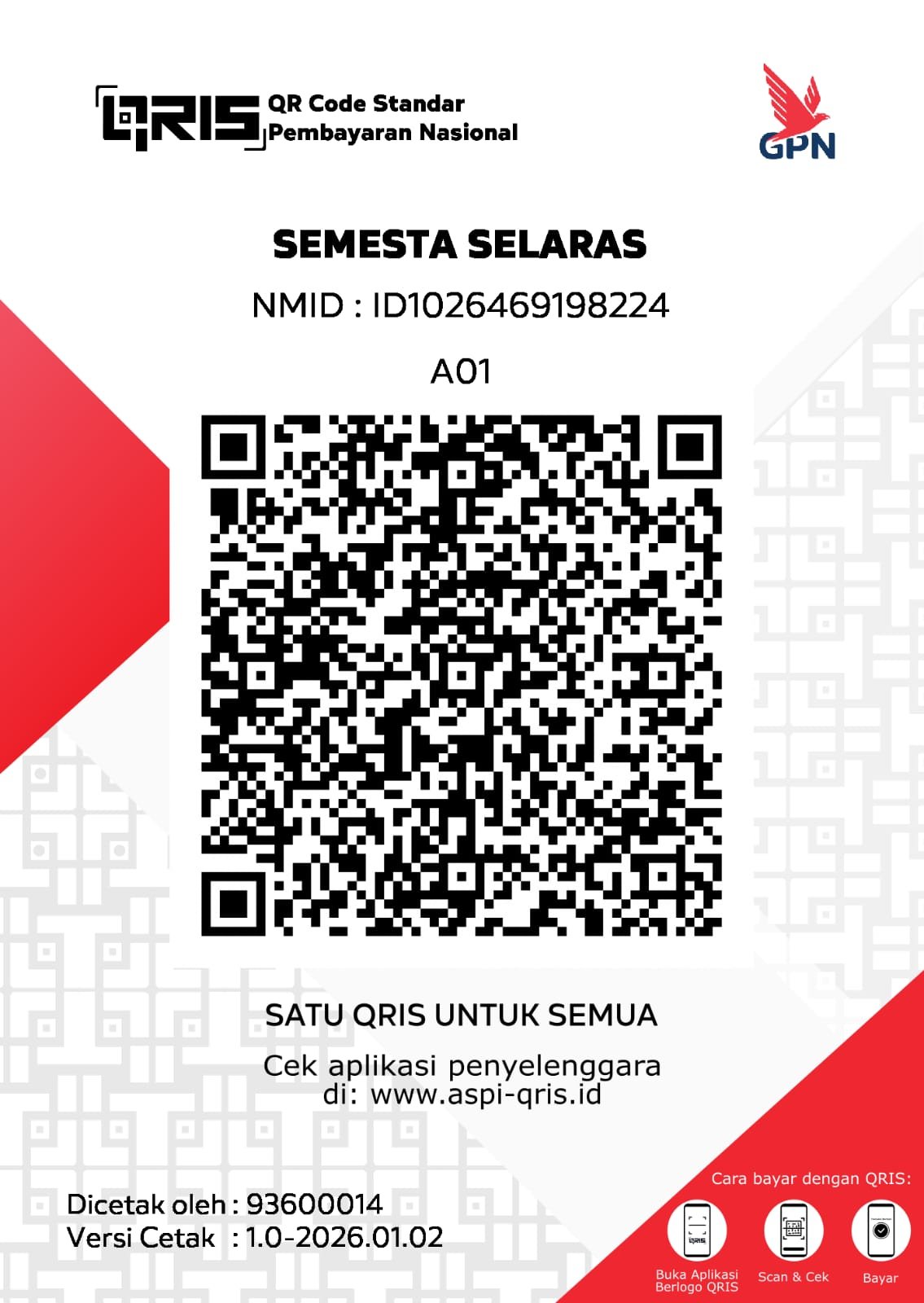 QR Code Donasi